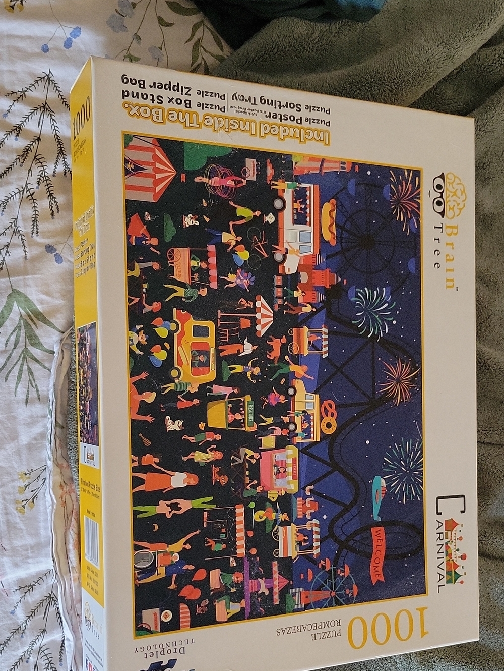Braintree Carnival 1000p  Jigsaw Puzzle - Colorful Night Scene